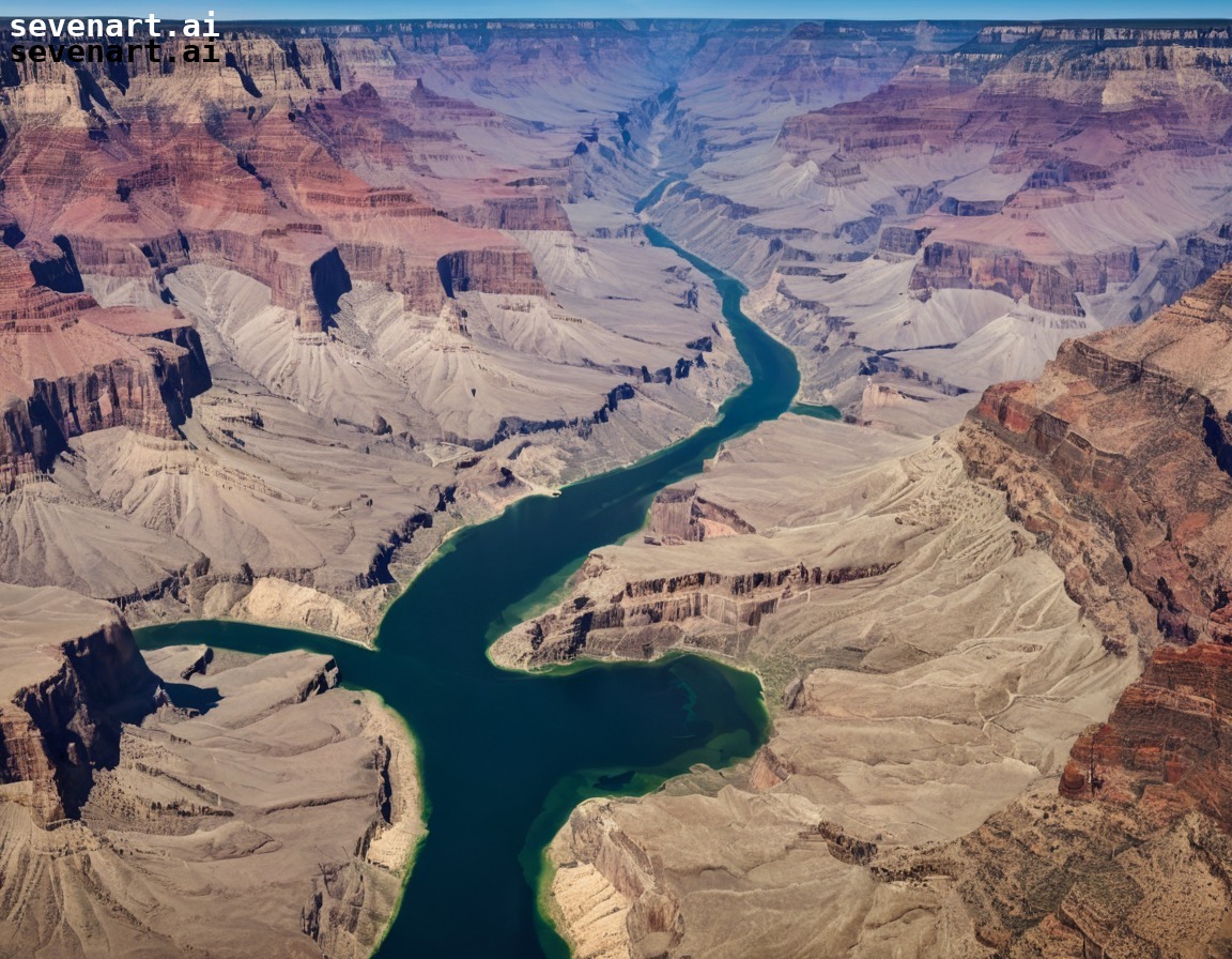 nature, landscape, grand canyon, aerial view, american southwest, usa