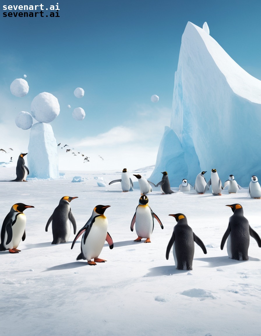 penguins, pope francis, snowball fight, antarctica, playful, vatican