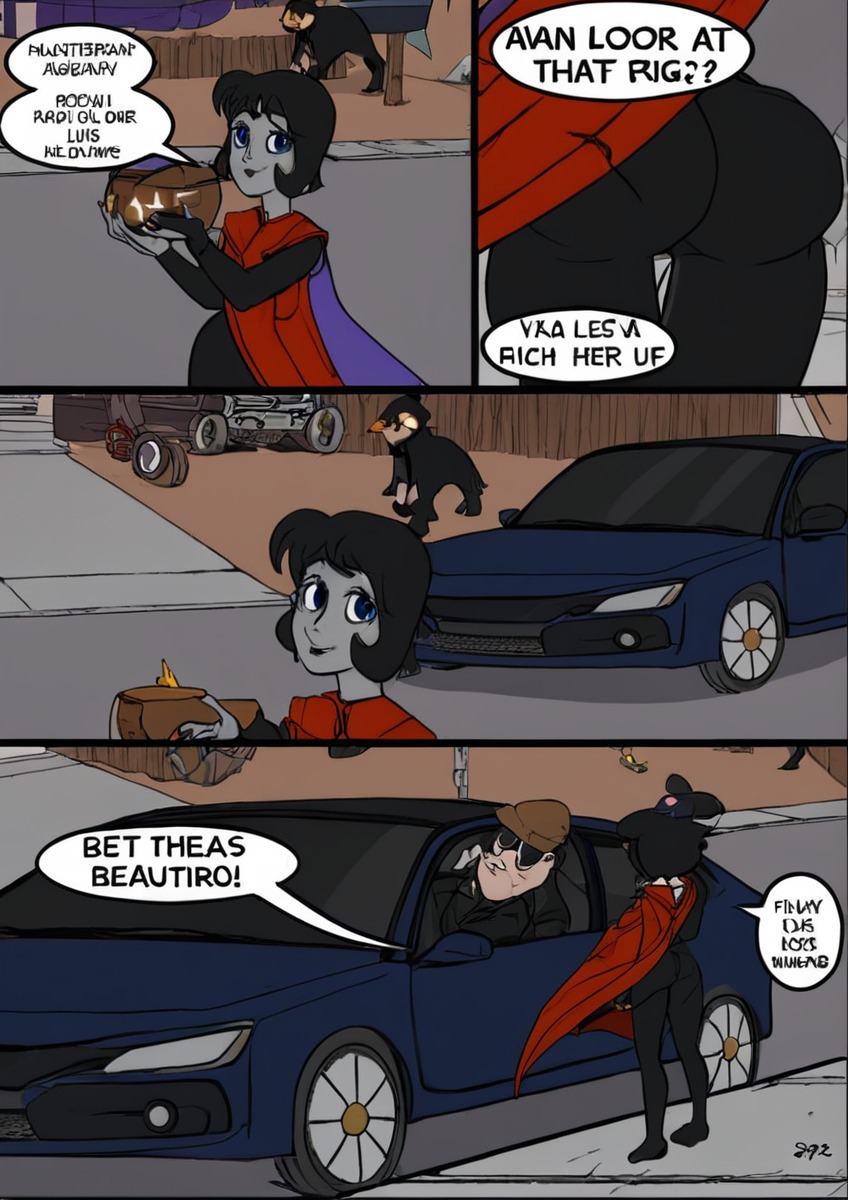 comic, cartoon, halloween, lydiabeetlejuice