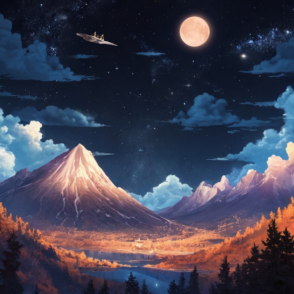 digitalart, digitalpainting, wallpaper, sky, darksky