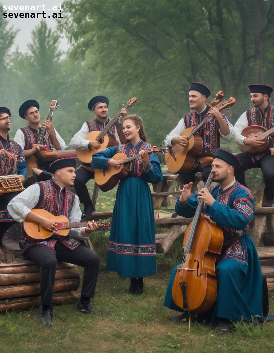 ukrainian music, folk instruments, outdoor performance, cultural celebration, audience engagement, ukraine, ukrainians