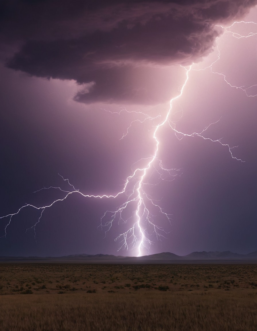 nature, weather, lightning, storm, dramatic