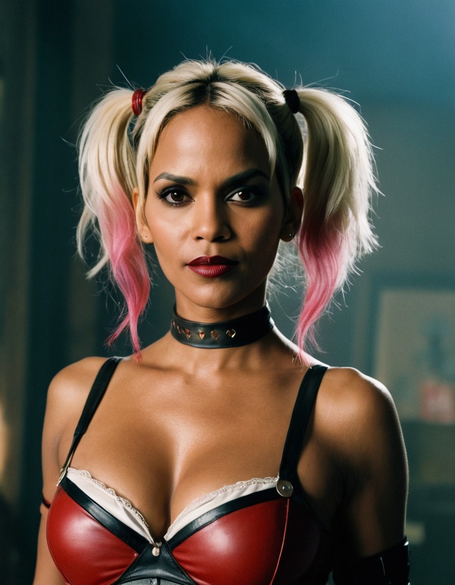 harley quinn, halle berry, actress, dc comics, superhero, villain, character