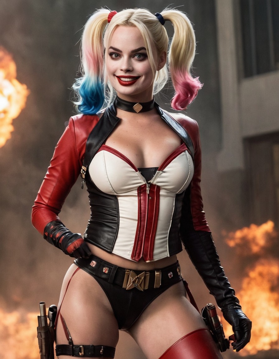 margot robbie, harley quinn, actress, dc comics, superhero, action movie, entertainment