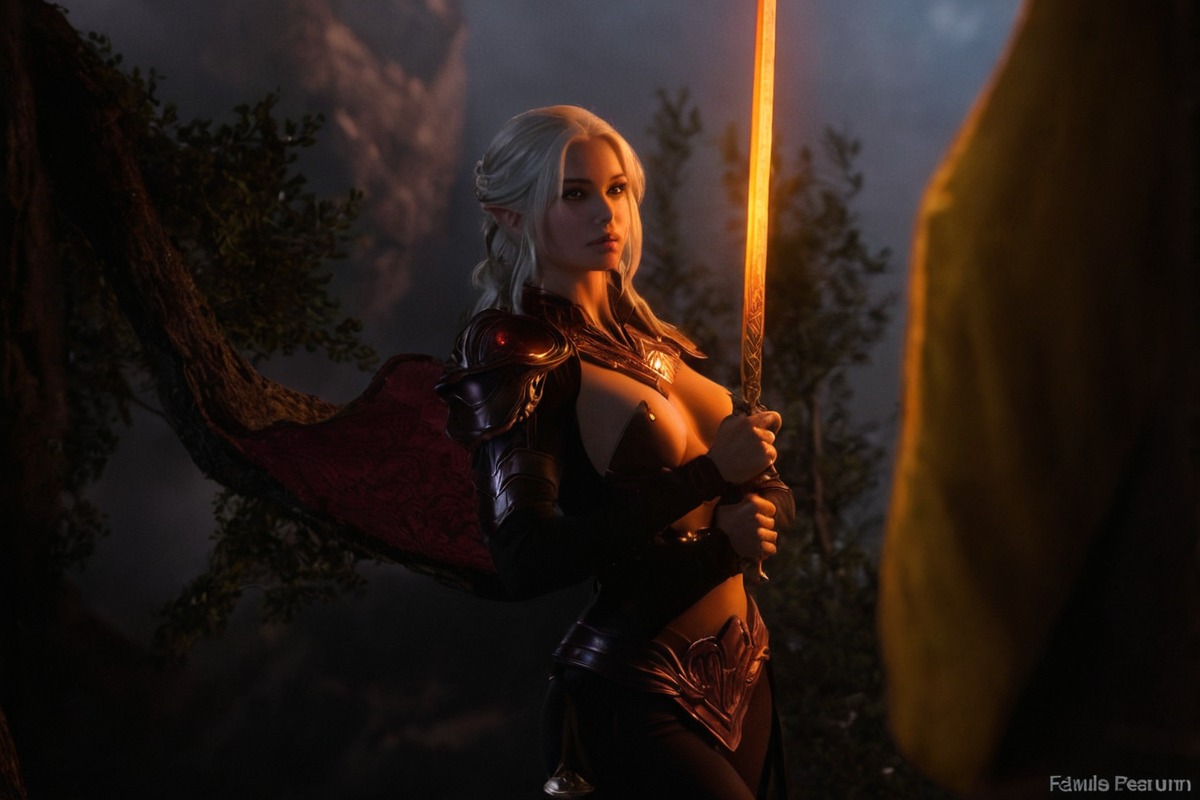 warrior, fantasycharacter, fantasyart, elf, sword, digitalart, warriorwoman, characterdesign, photography, fanart, games, magic, portrait, videogamefanart, gamescosplay, larianstudios, baldursgate3, minthara, baldursgate3cosplay, minthara_baldurs_gate_3, mintharabaldursgate, mintharacosplay, mintharabaldursgate3cosplay