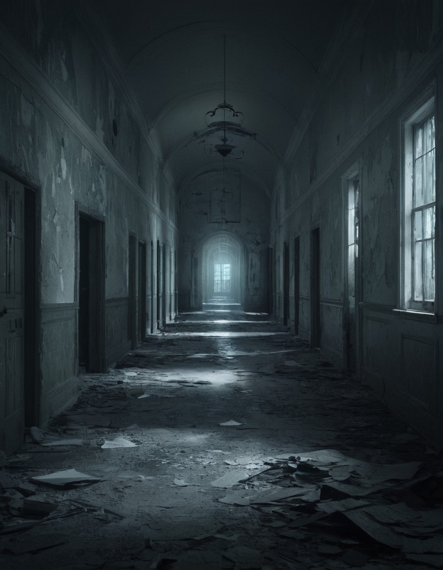 haunted, abandoned, asylum, spooky, ghostly, lovecraft, howard lovecraft