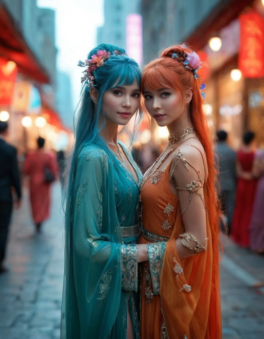 photography, cosplay, streetphotography, digitalart, photorealistic, portrait, beauty, dress