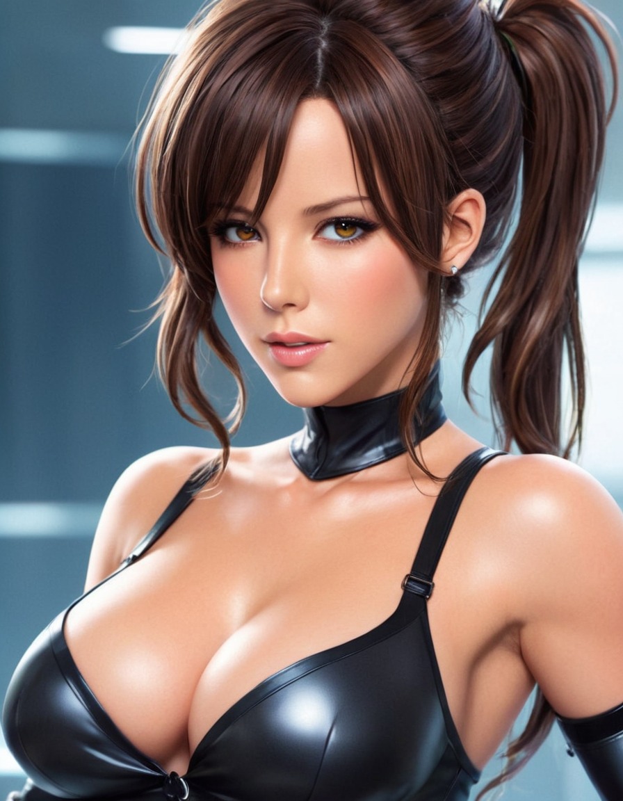 kate beckinsale, anime, anime character, actress, celebrity, hollywood, fan art