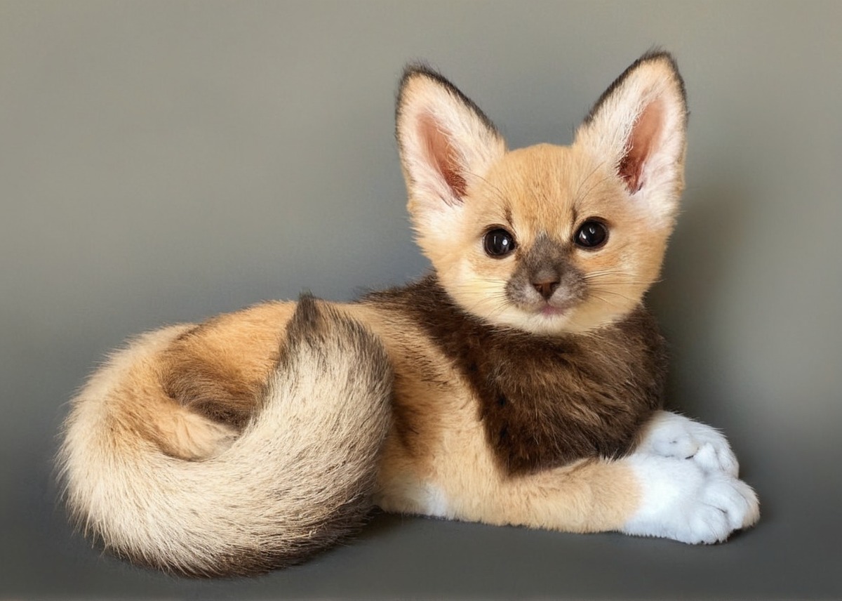 animal, fox, fluffy, plush, handmade, animalart, ooak, malinatoys