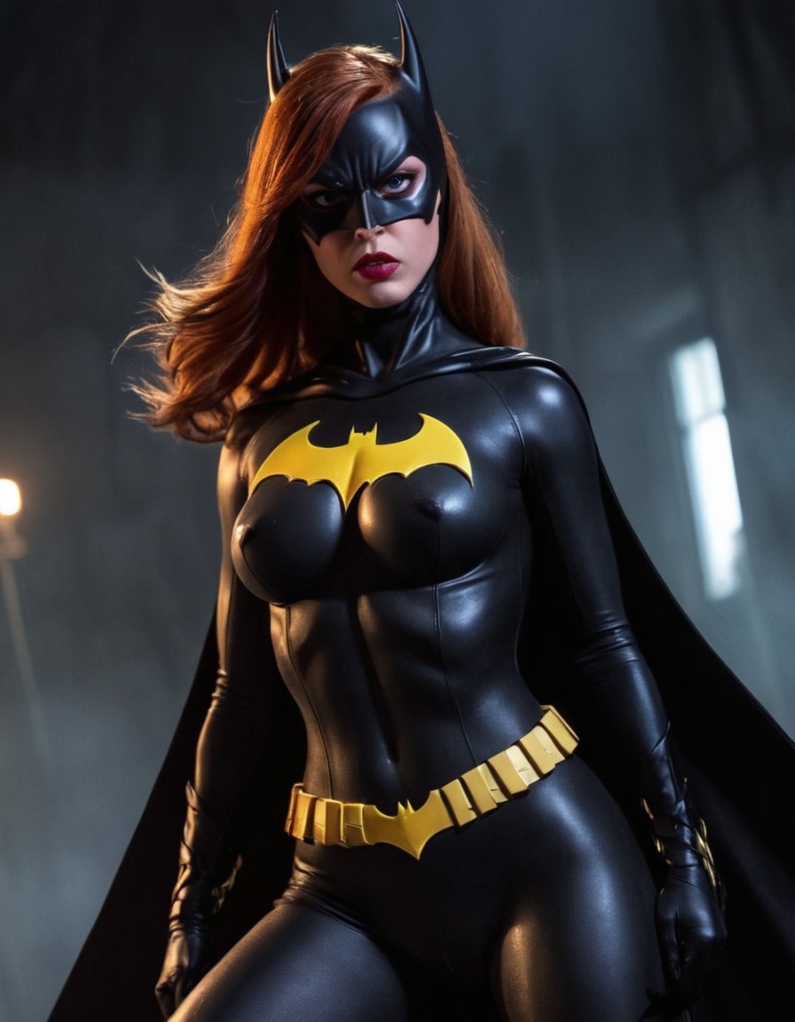 evil batgirl, dc comics, superhero, villain, evil character