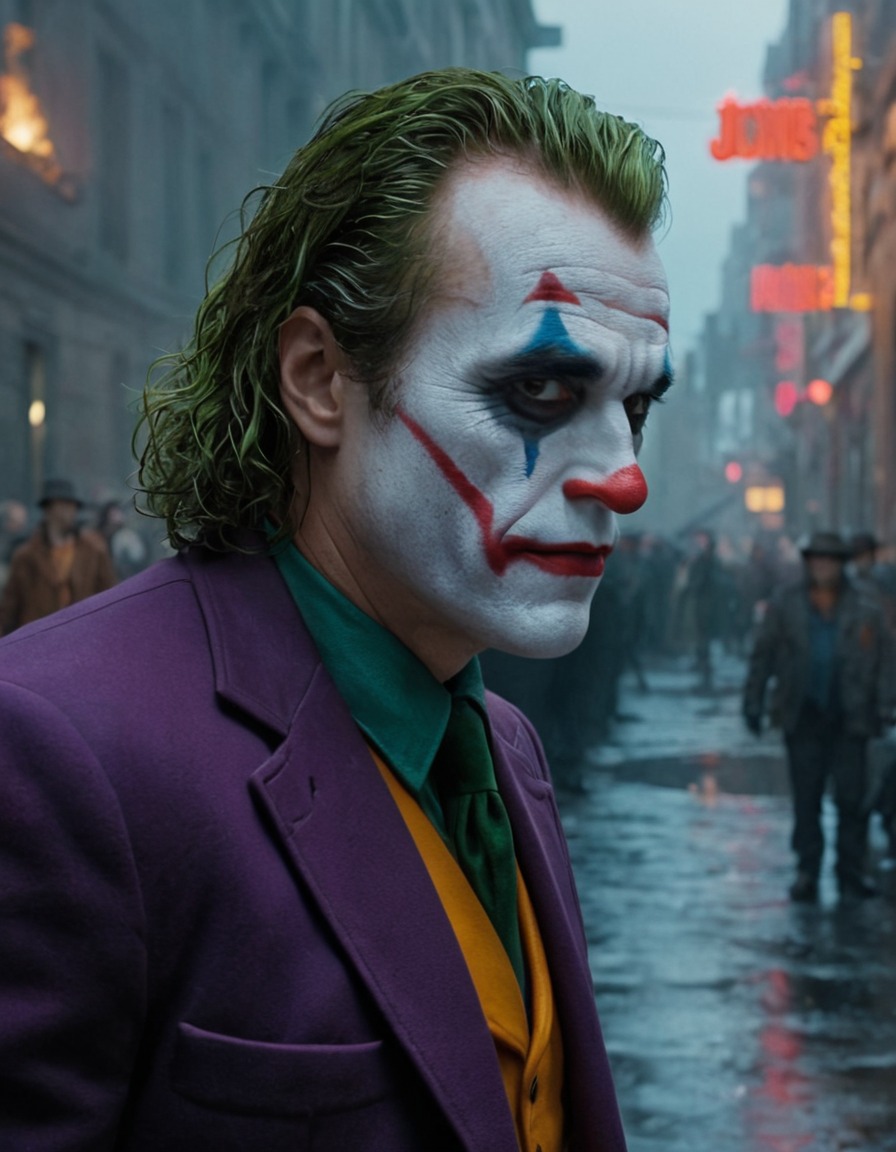 joker (2019), movie scene, beautiful, cinematography, artistic, joaquin phoenix, character study