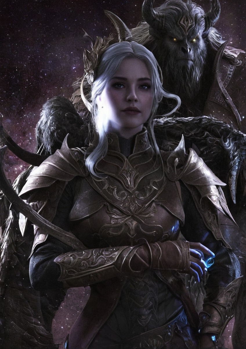 videogamefanart, magic, fantasyart, digitalart, fantasycharacter, fanart, portrait, elf, bg3, baldursgatefanart, baldursgate3, bg3fanart, minthara