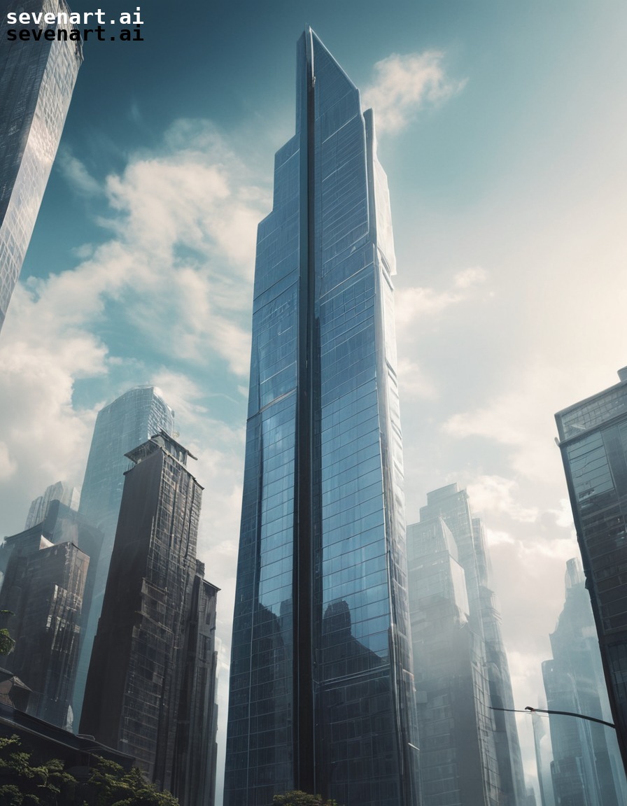 architecture, skyscraper, futuristic, technology, modern