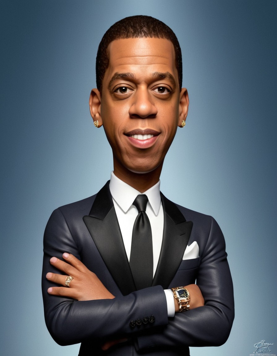 jay-z, caricature, humor, music, hip-hop, celebrity, parody