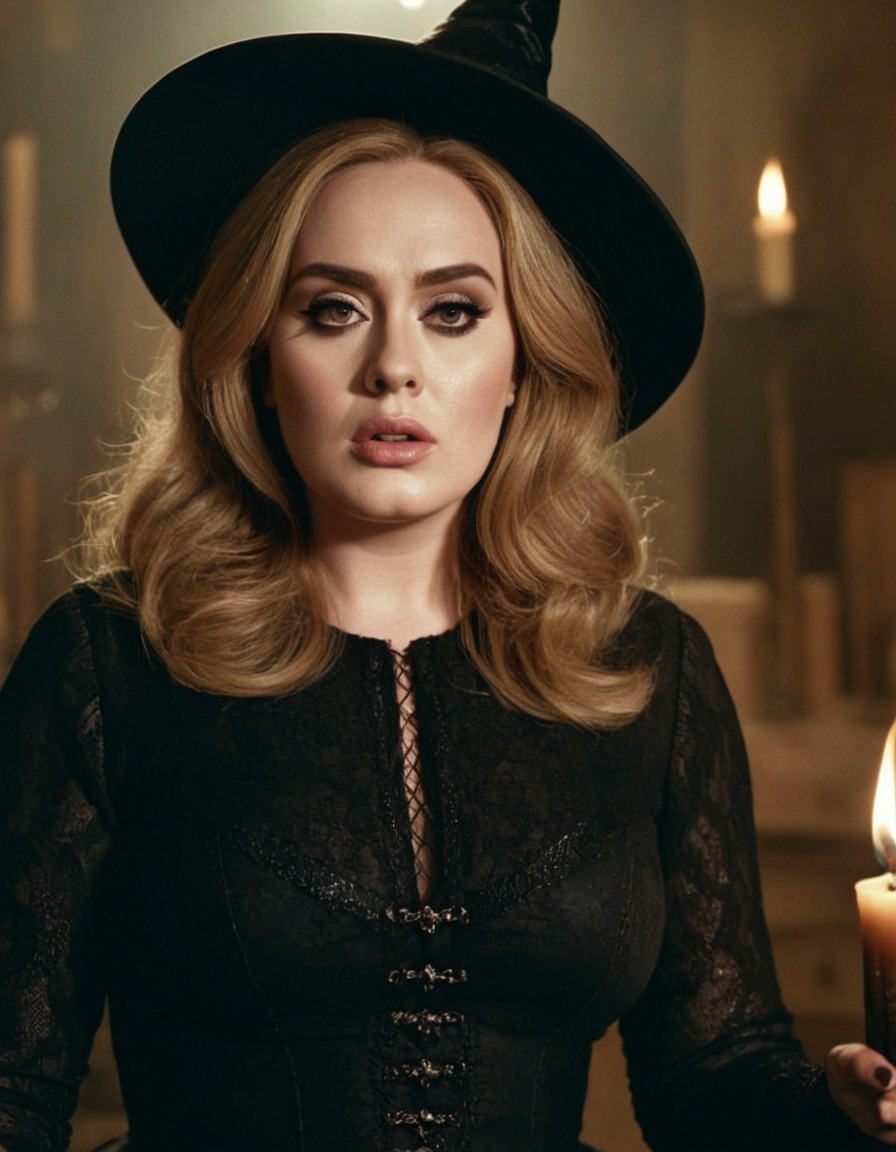 witchcraft, magic, adele, singer, celebrity, music, spellcasting