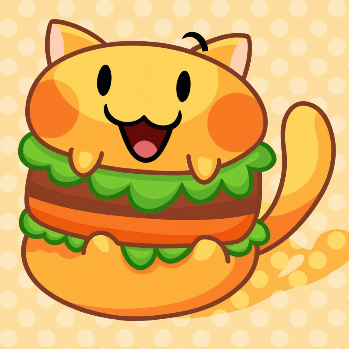 feline, animal, adorable, cartoon, catburger, cuteanimal, cutecats, cutedrawing, catburgertutorial