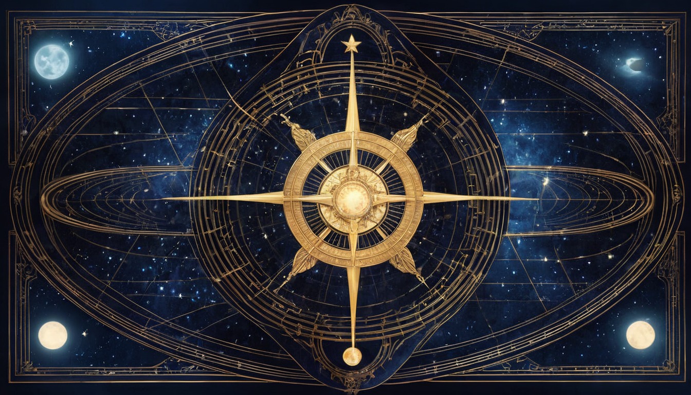 dreamup, digitalart, wallpaper, resources, fantasyart, vintage, ancient, astronomy, command, golden, heraldric, heritage, planetary, united, system, ai_art, almsway, birthday24k