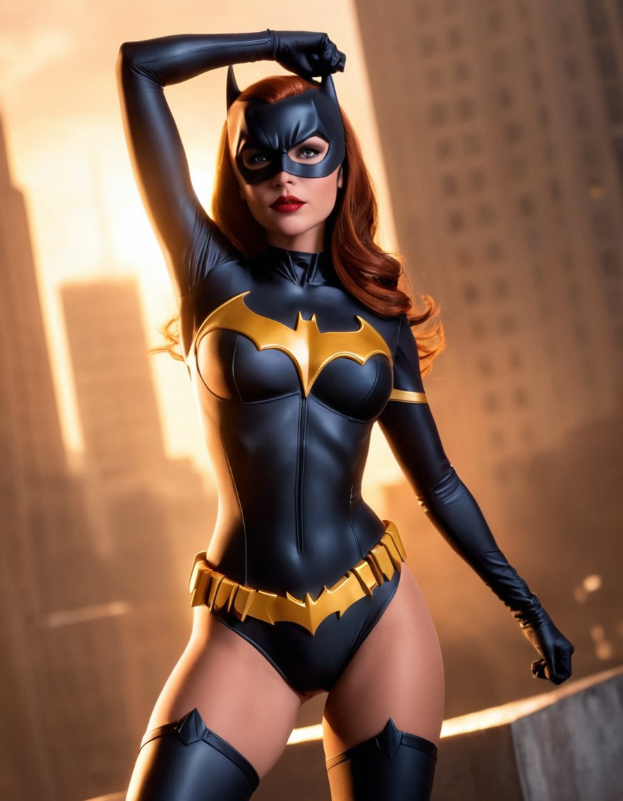 batgirl, dc comics, superhero, barbara gordon, strong female character, beauty, empowering