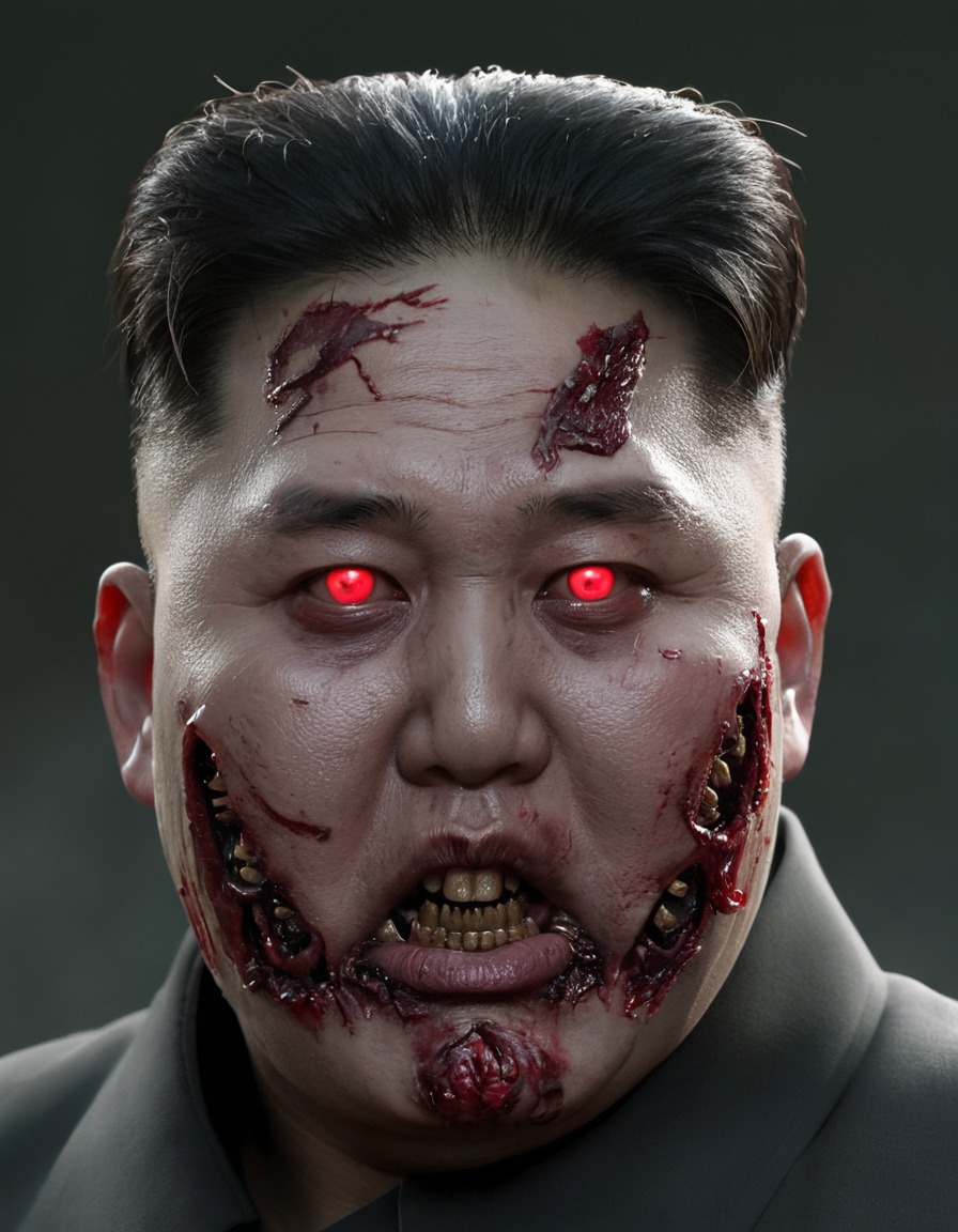 kim jong un, zombie, horror, north korea, politics