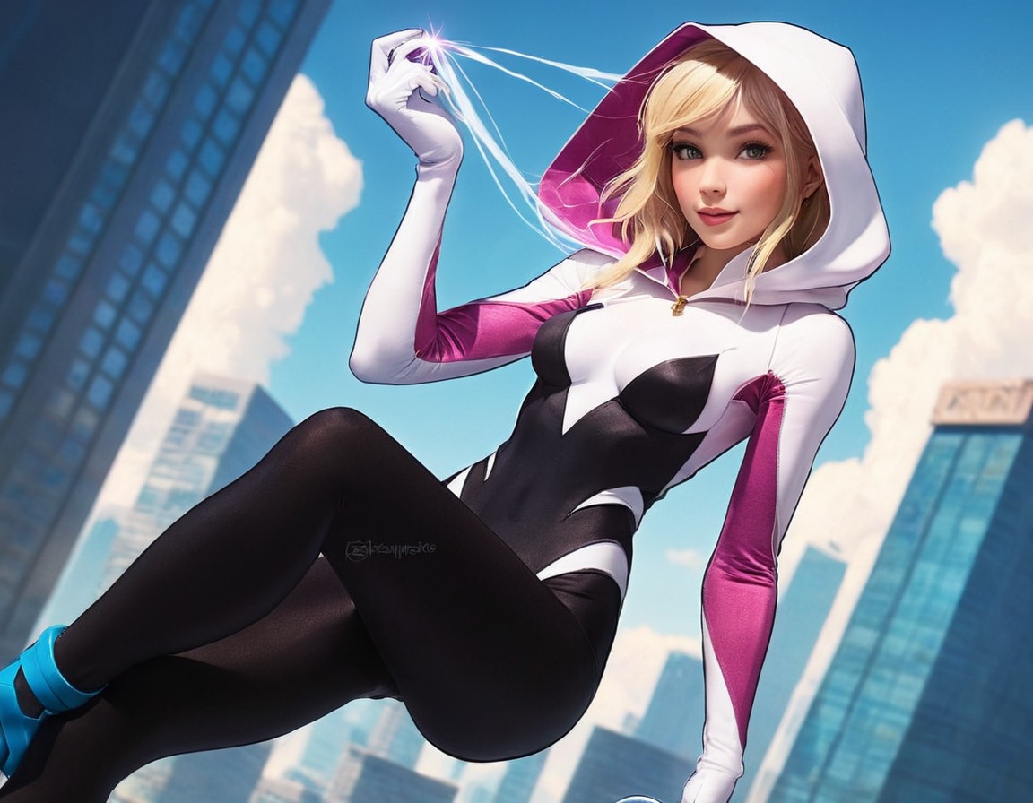 fanart, spiderman, spidergwen, cutegirl, nsfw, sexy, sexygirl, sexywoman, nfsw_girls, nfsw_art