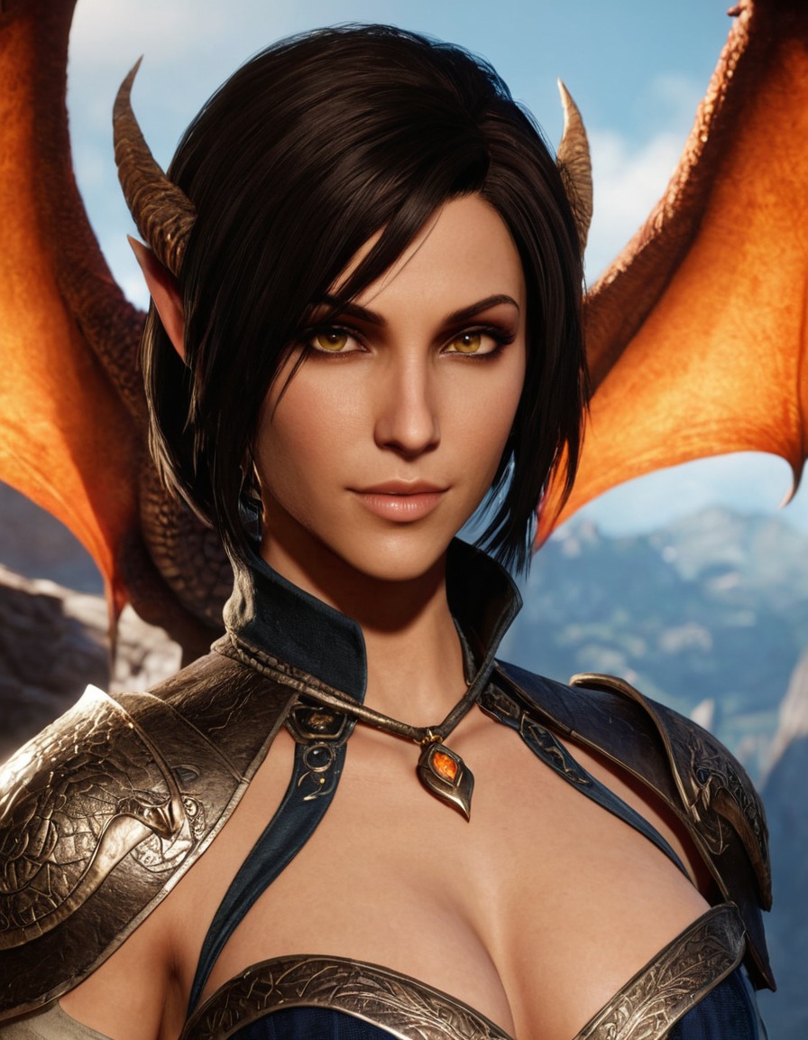 cassandra pentaghast, dragon age: inquisition, rpg, female character, fantasy world, warrior, inquisition