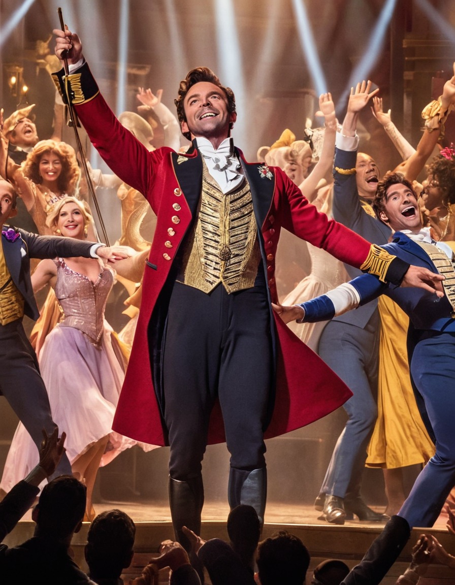 the greatest showman, musical, ensemble cast, energetic, vibrant, entertainment, performance, movies