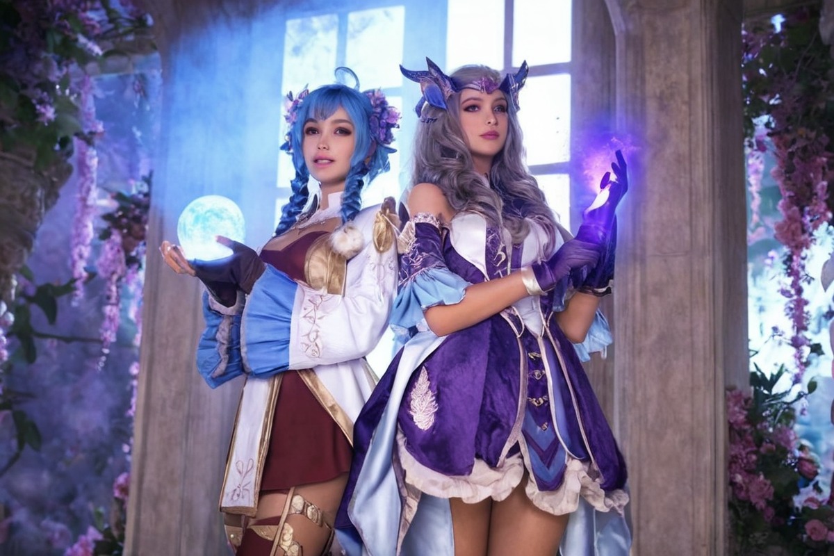 cosplay, cosplayer, geek, girl, photo, photoshoot, cosplaygirl, bloodalice, ladymelamori, genshinimpact, keqing, genshinimpactcosplay, ganyu, keqingcosplay, ganyucosplay, ladymelamoricosplay, bloodalicecosplay