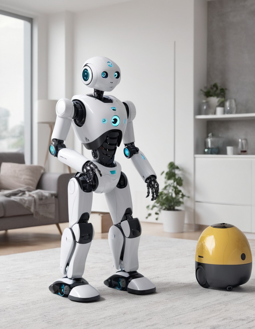 technology, smart home, robot, artificial intelligence, futuristic, future