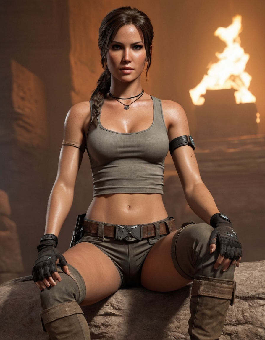 lara croft, tomb raider, action-adventure, female protagonist, legendary gaming character, adventure game