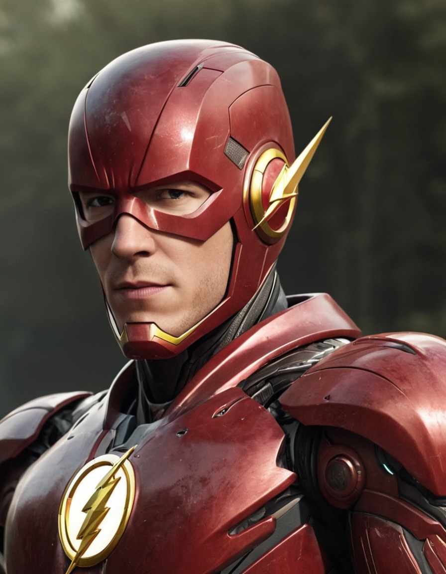 the flash, dc comics, superhero, robot, artificial intelligence, fictional character, comics