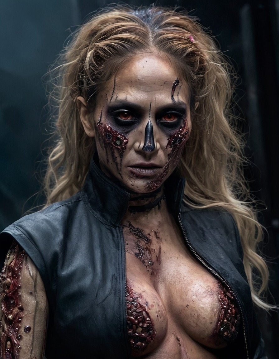 jennifer lopez, zombie, queen, horror, decay, glamour, entertainment, celebrities