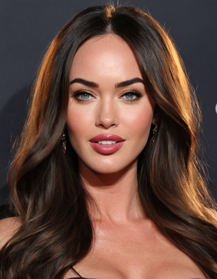 funny, caricature, megan fox, actress