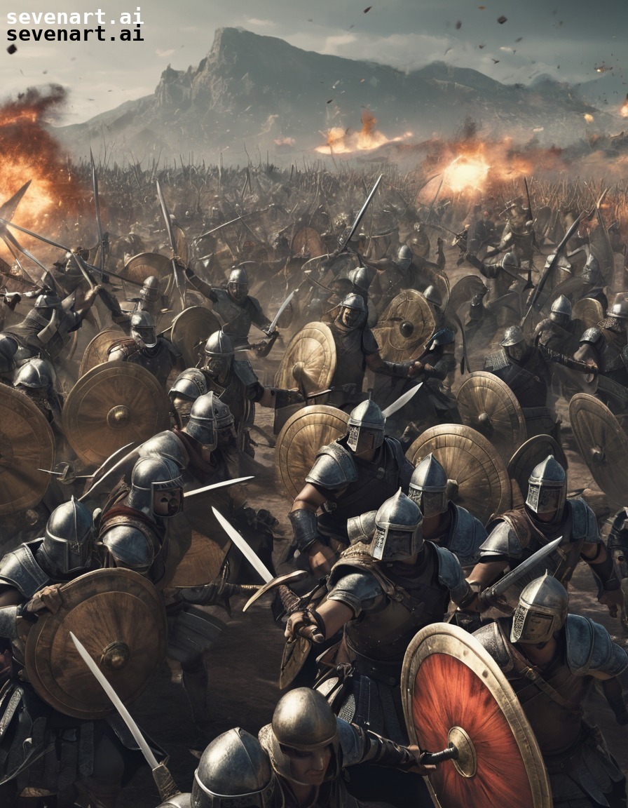 warfare, ancient, combat, battle, warriors, army