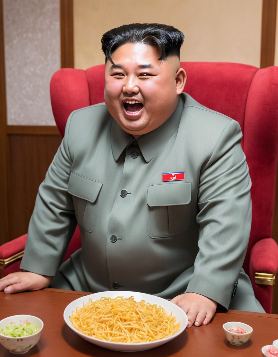 kim jong un, anime villain, mischievous, power-hungry, politics, anime