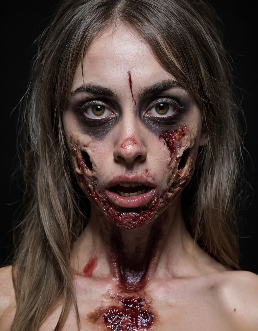 riley reid, adult film star, zombie, horror, transformation, undead, hollywood