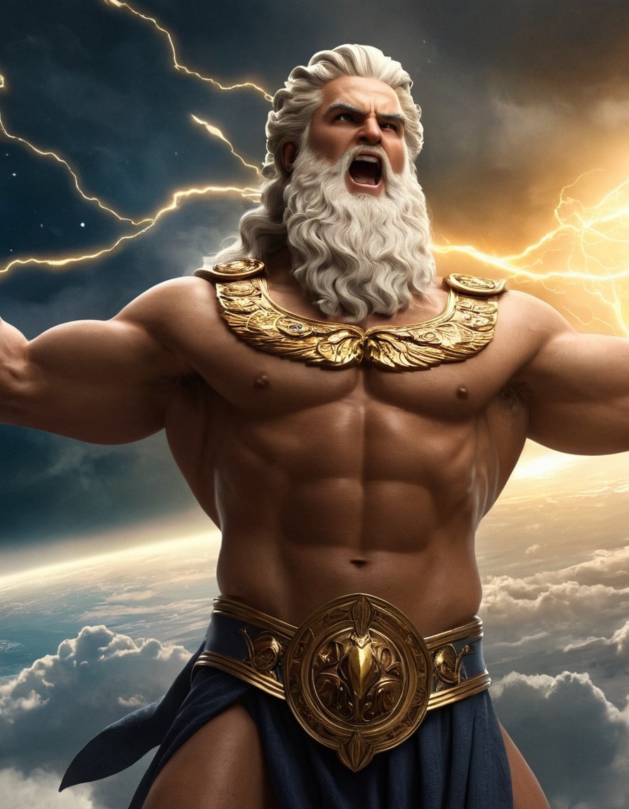 zeus, epic, god, mythology, mythical character, olympian deity, divine power