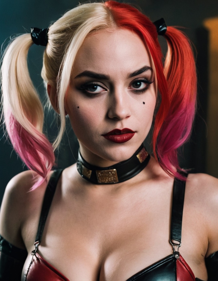 superhero, harley quinn, dc comics, villain, defeat, comic books, justice