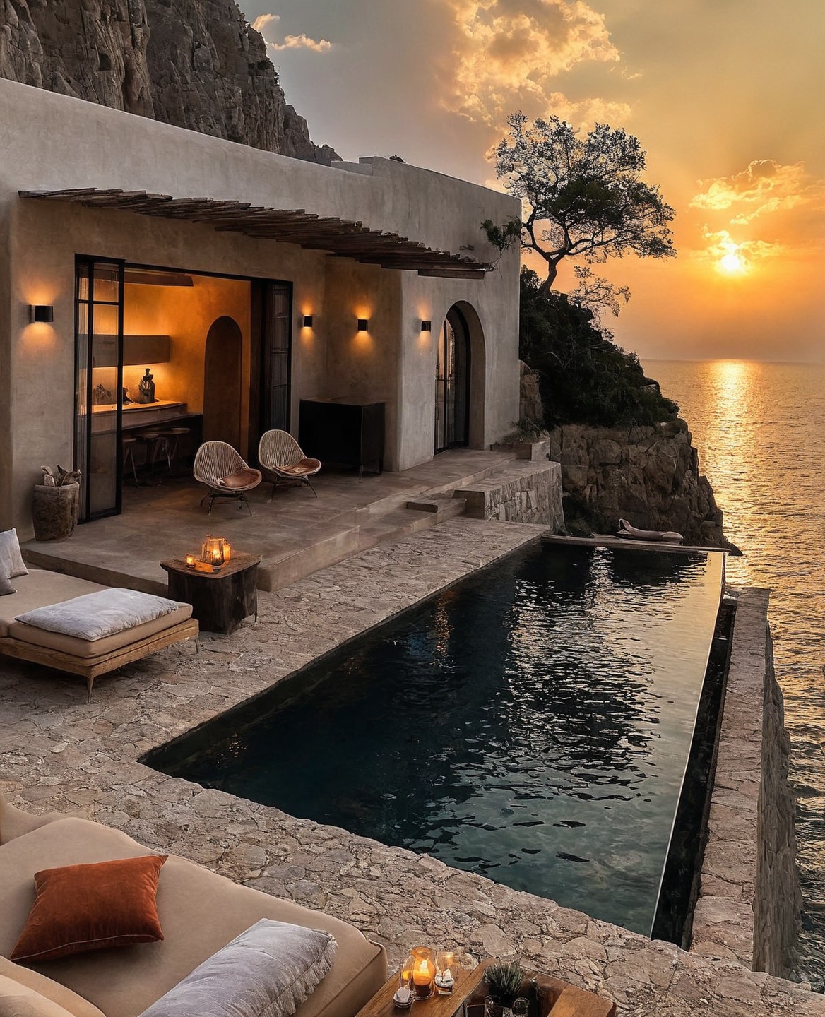 coastal life, luxury home, modern home, swimming pool, sunset, luxury, luxury life, luxury living, aesthetic, decor, home decor, lifestyle, lifestyle blog, photography, home & lifestyle