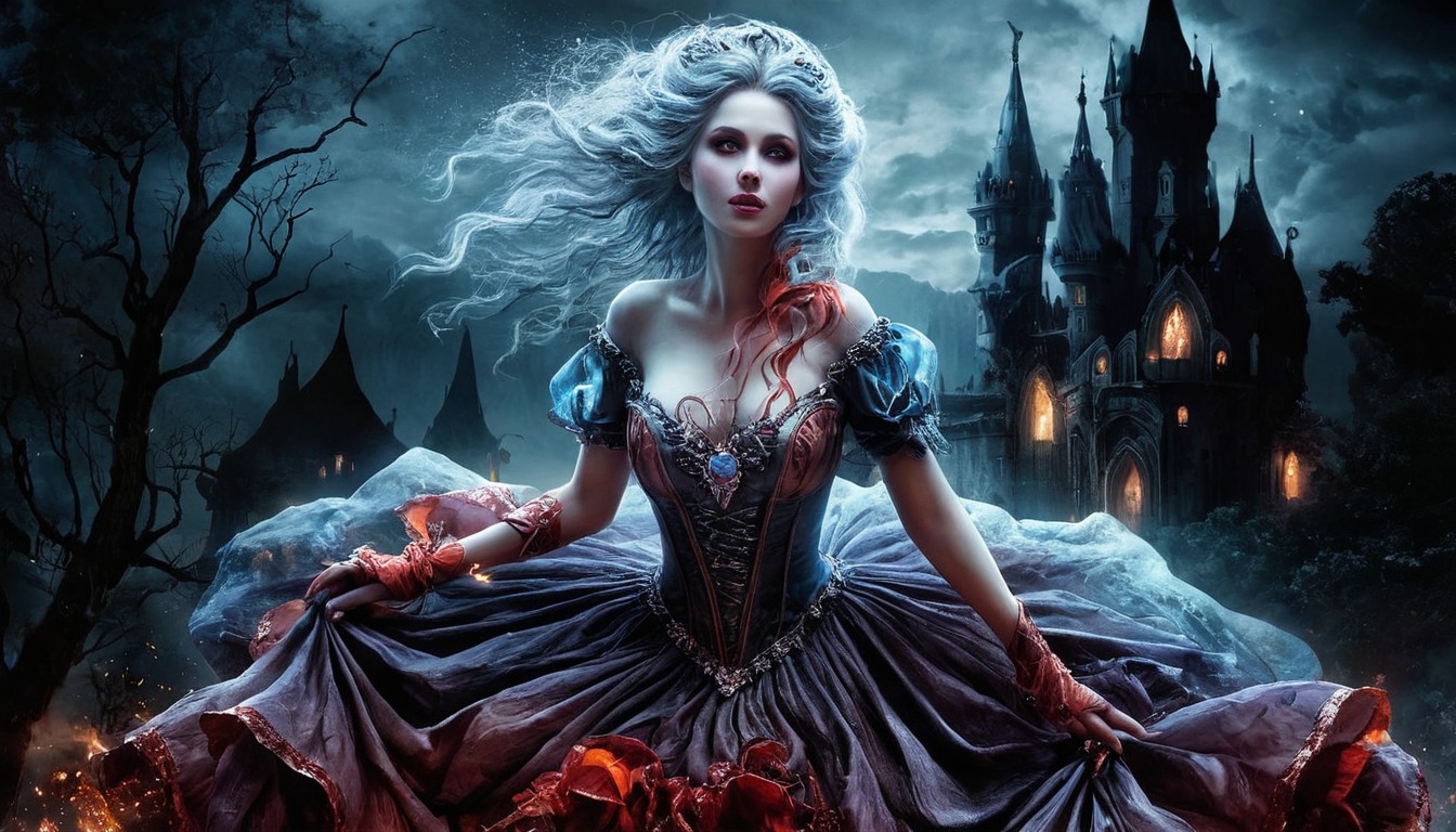 digitalart, horror, gothic, vampire, wallpaper, macabre, cemetery, characterdesign, portrait, halloween, fanart, magic, bewitched, candycorn, castle, coven, girl, hype, lightmagic, painting, superstition, thriller, undead, hauntingseason, deadmansparty, spooktober, pumpkinpals, gigglingghosts, creepycryptids, magicaljackolantern