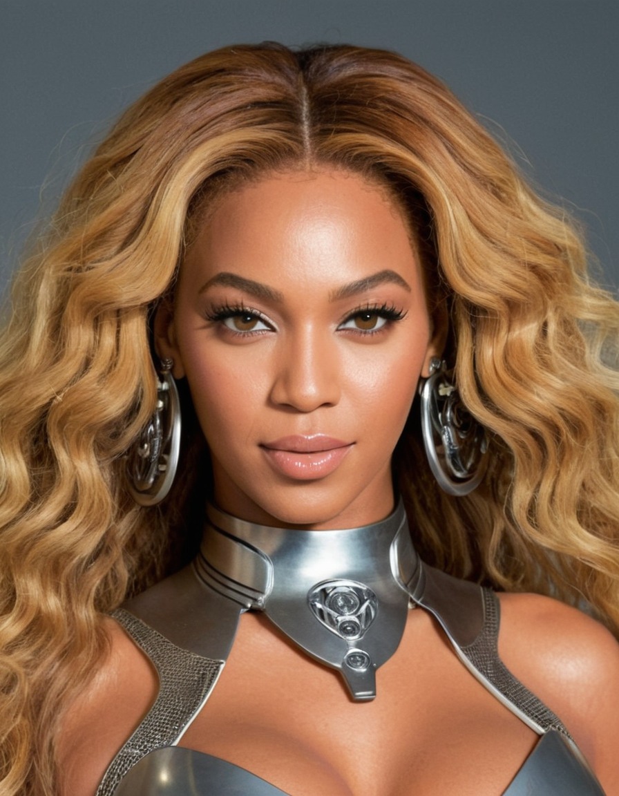 robot, artificial intelligence, music, entertainment, celebrity, beyoncé