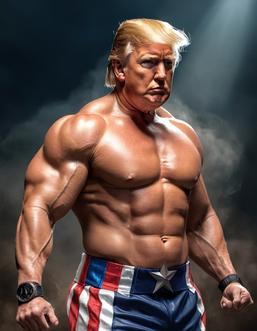 donald trump, muscular fitness, action, politics, president, exercise