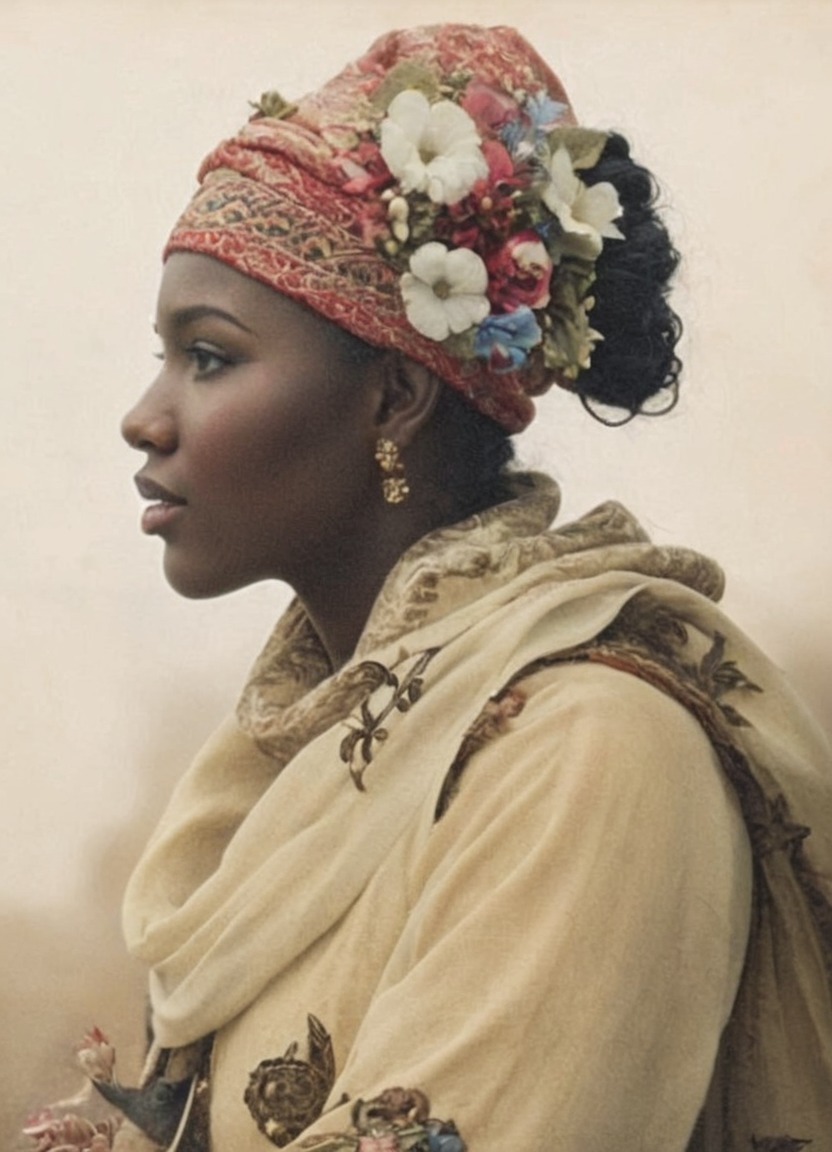 portrait, art, painting, morocco, 19th century, 20th century, historical, history, africa, people, men, women, world, vintage