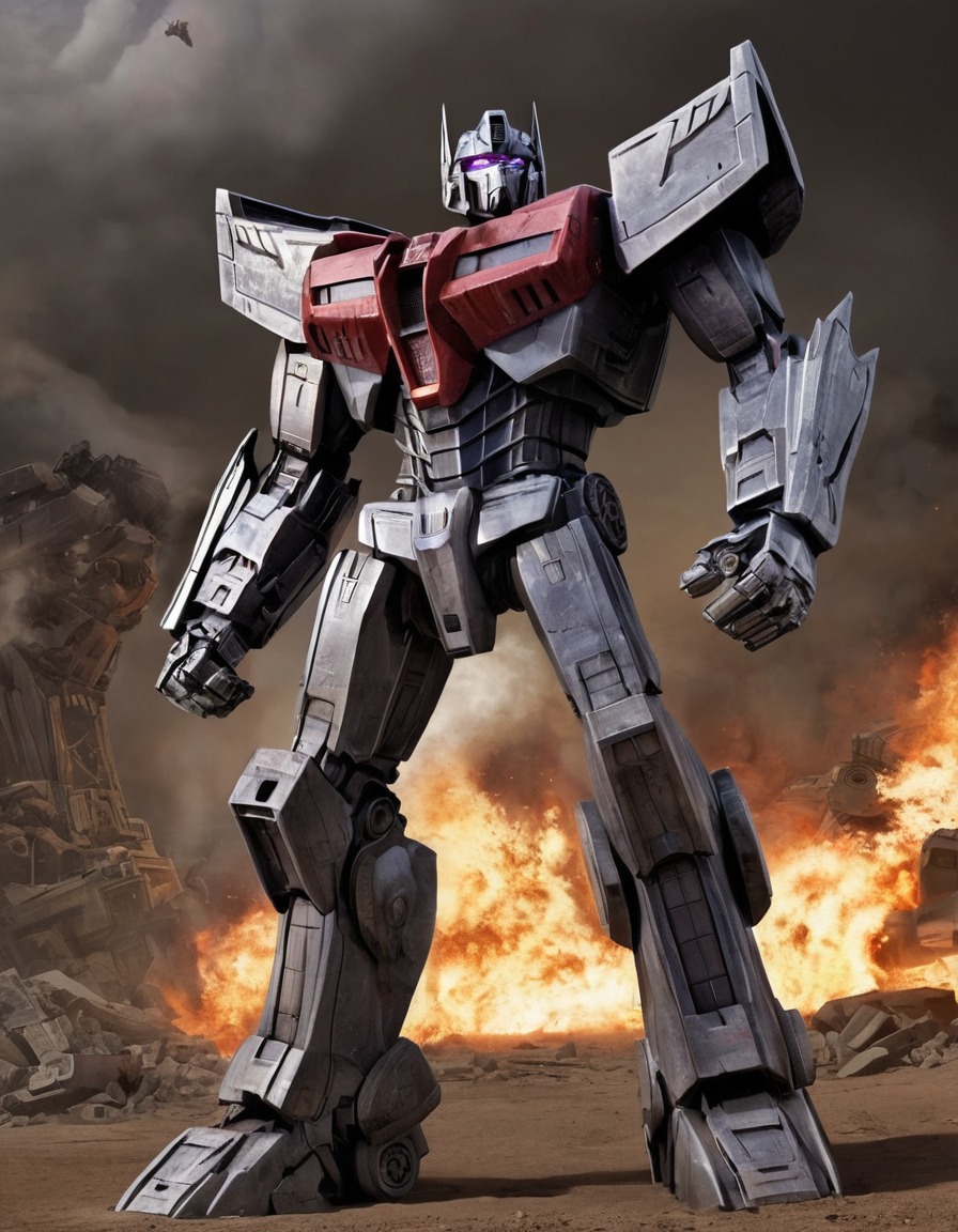 megatron, autobot, transformers, victory, battle, defeat., robots, games, movies