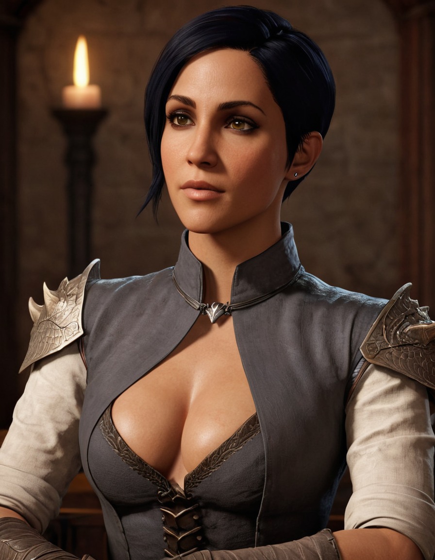 cassandra pentaghast, dragon age: inquisition, rpg, fantasy, videogames, female protagonist, combat