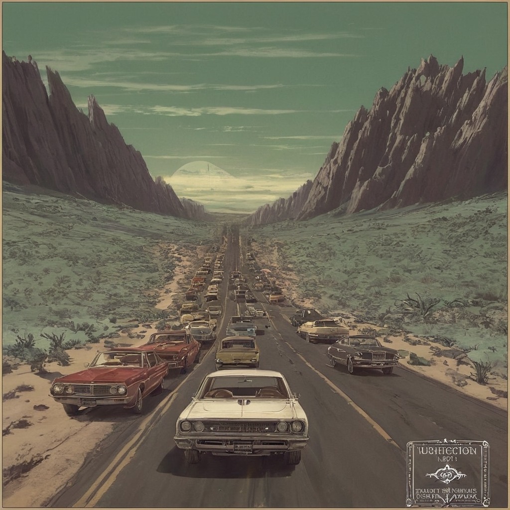 digitalart, car, dreamup, highwaytohell, ai_art