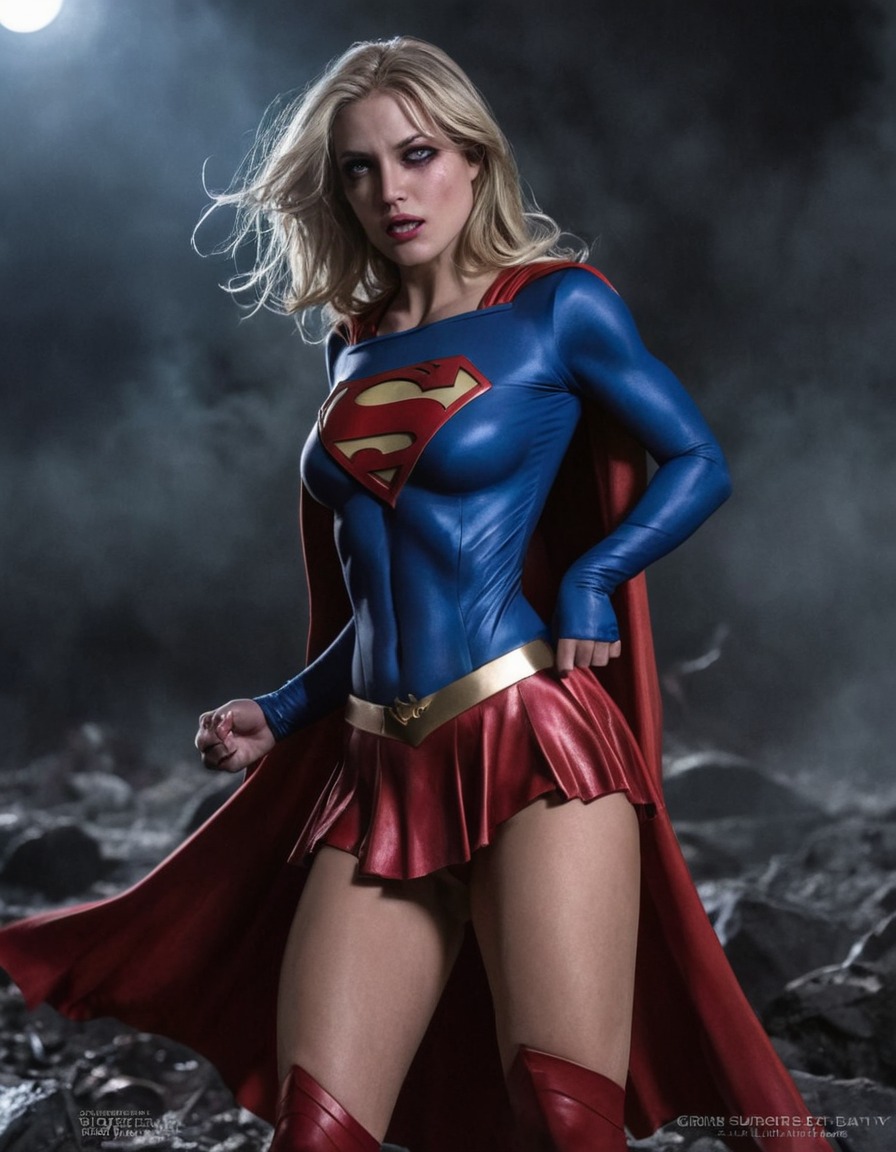 supergirl, dc comics, evil, superhero, villain, kara zor-el, kryptonian