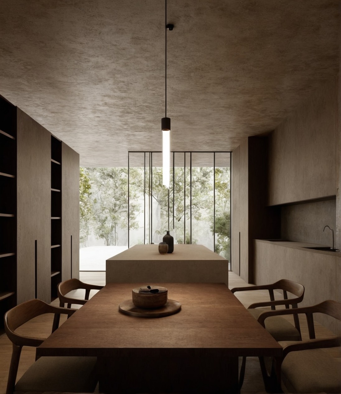 art, design, architecture, minimal, nature, interior design, minimalism, interiors, landscaping, gardens, mexico, concept, render, millwork, franco studio + dixer, guadalajara