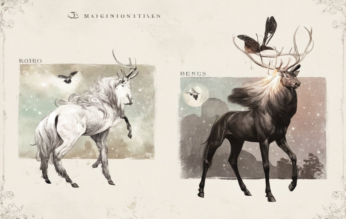 characterdesign, adoptable, creature, deer, postapocalyptic