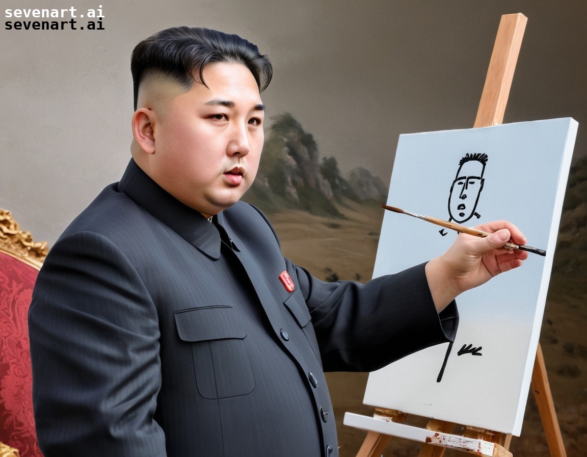 politics, satire, art, humor, north korea, kim jong-un