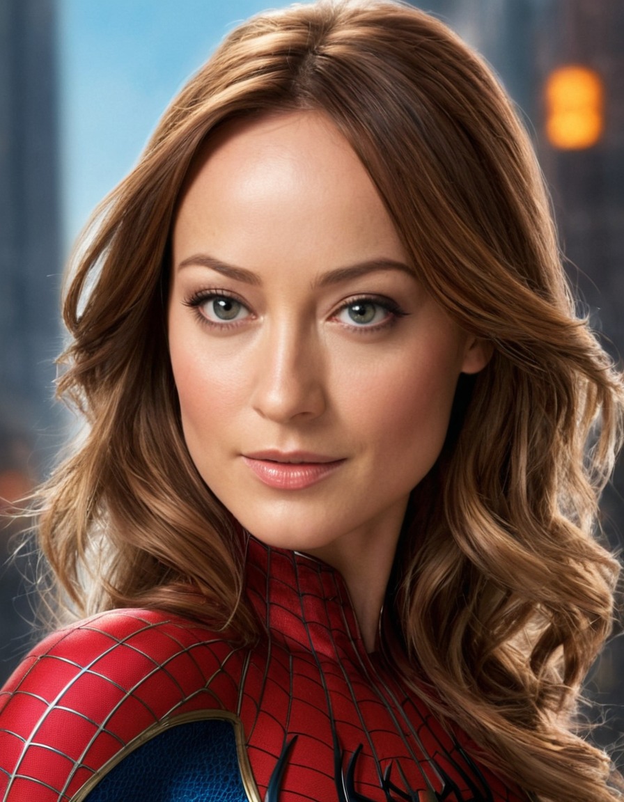 olivia wilde, spiderman, actress, rumors, casting, marvel, superhero